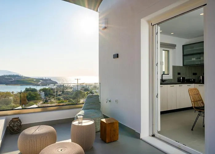 Koumbara Sea View Semesterbostad *