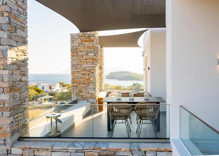 Koumbara Sea View Semesterbostad